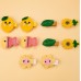 10-Piece Girls Cute Flower And Fruit And Cartoon Pattern Hair Clip Set