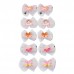 10-Piece Girls Cute Unicorn And Butterfly And Cartoon Pattern Hair Clip Set