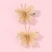 2-piece Girls Sweet Butterfly Styled Hair Clips Set