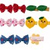 10-Piece Girls Cute Flower And Fruit And Cartoon Pattern Hair Clip Set