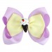 Girls Sweet Ribbon Rainbow Donut Bow Hair Clip