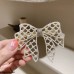 HCPH029 YUX Bow Pearl Hair Clip